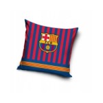 POSZEWKA 40x40 PIŁKA WELVET DLA DZIECI NA PODUSZKĘ FC BARCELONA VELVET