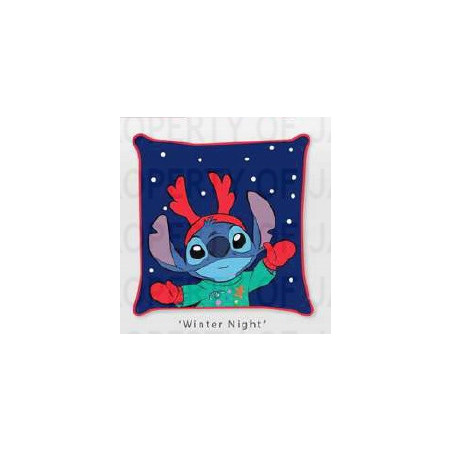 POSZEWKA 40x40 LILO STITCH WELVET DLA DZIECI NA PODUSZKĘ VELVET