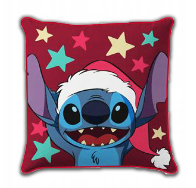 POSZEWKA 40x40 LILO STITCH WELVET DLA DZIECI NA PODUSZKĘ VELVET