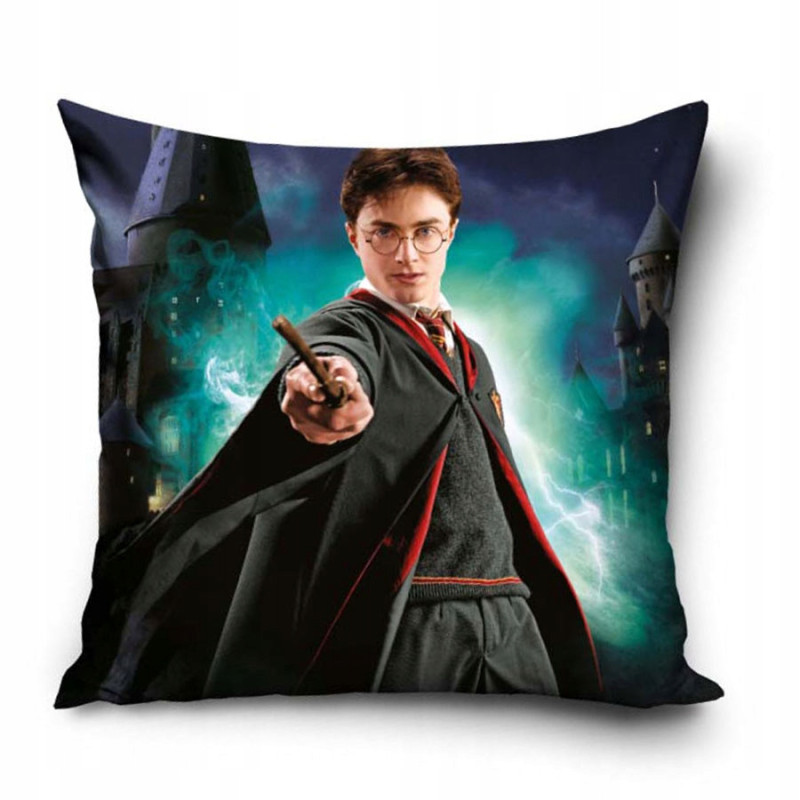 POSZEWKA 40x40 WELWET HARRY POTTER DLA DZIECI NA PODUSZKĘ VELVET