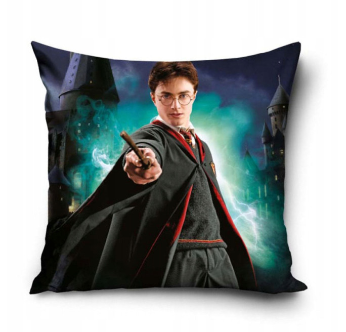 POSZEWKA 40x40 WELWET HARRY POTTER DLA DZIECI NA PODUSZKĘ VELVET