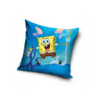 POSZEWKA 40x40 WELVET DLA DZIECI NA PODUSZKĘ VELVET SPONGEBOB