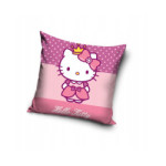 POSZEWKA 40x40 WELVET DLA DZIECI NA PODUSZKĘ VELVET HELLO KITTY