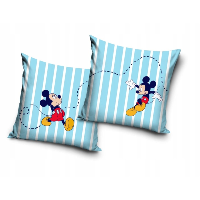 POSZEWKA 40x40 MYSZKA MICKEY WELVET DLA DZIECI NA PODUSZKĘ MIKI VELVET