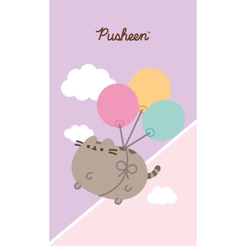 DUŻY RĘCZNIK KĄPIELOWY 70X140 PLAŻOWY BAWEŁNA KOT KOTEK PUSHEEN