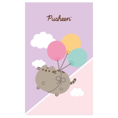 DUŻY RĘCZNIK KĄPIELOWY 70X140 PLAŻOWY BAWEŁNA KOT KOTEK PUSHEEN