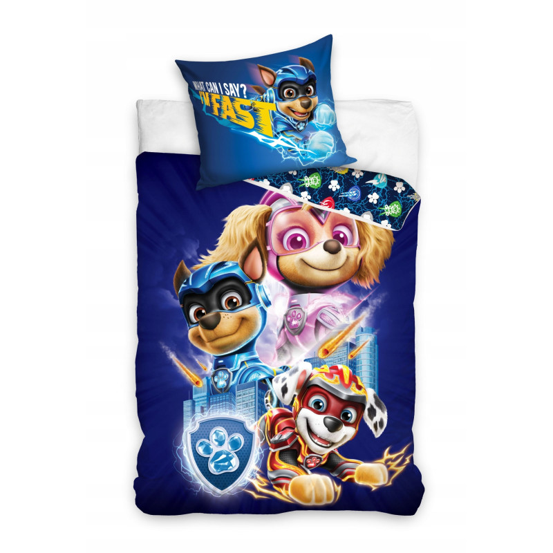 POŚCIEL PSI PATROL 160x200 70x80 PAW PATROL KOMPLET POŚCIELI LICENCYJNEJ