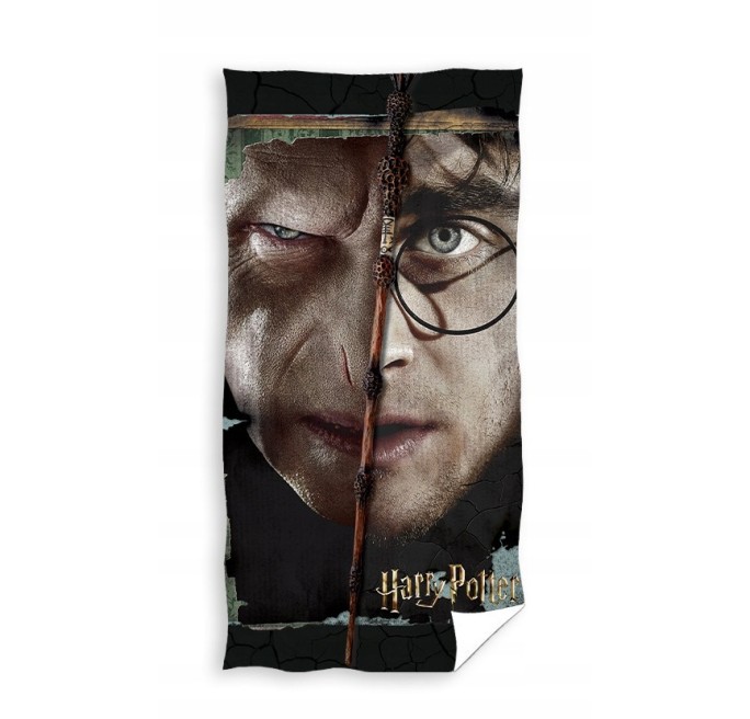 DUŻY RĘCZNIK KĄPIELOWY 70X140 PLAŻOWY BAWEŁNA HARRY POTTER