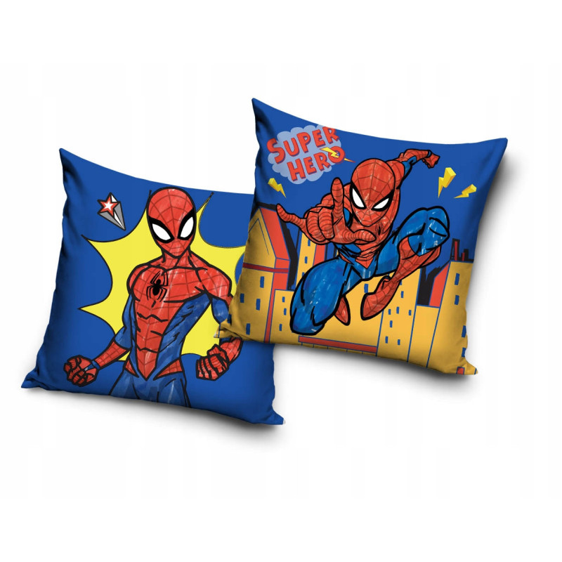 POSZEWKA 40x40 SPIDERMAN WELVET DLA DZIECI NA PODUSZKĘ VELVET