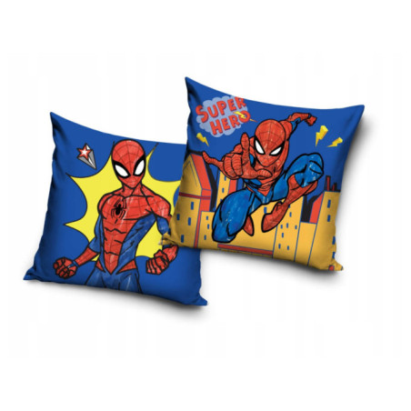 POSZEWKA 40x40 SPIDERMAN WELVET DLA DZIECI NA PODUSZKĘ VELVET