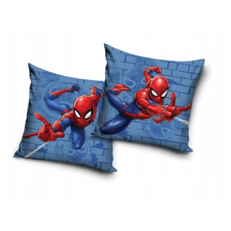 POSZEWKA 40x40 SPIDERMAN WELVET DLA DZIECI NA PODUSZKĘ VELVET