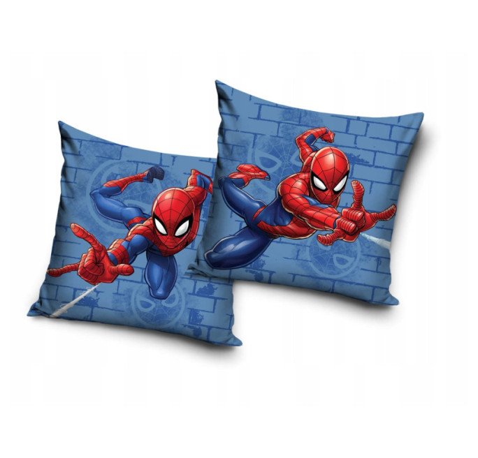 POSZEWKA 40x40 SPIDERMAN WELVET DLA DZIECI NA PODUSZKĘ VELVET