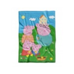 KOCYK ŚWINKA PEPPA 150x200 MILUSI CORAL PEPPA PIG BLANKET