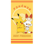 DUŻY RĘCZNIK KĄPIELOWY 70X140 PLAŻOWY BAWEŁNA POKEMON POKEMONY PIKA