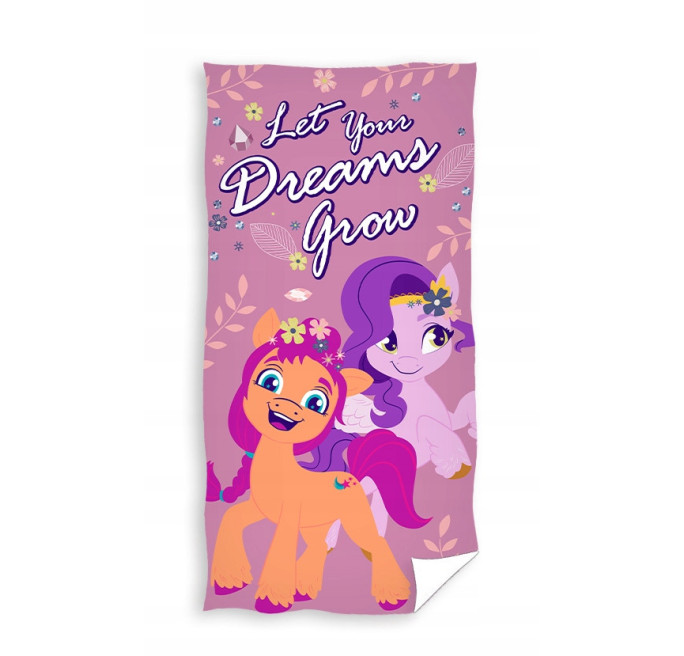 DUŻY RĘCZNIK KĄPIELOWY 70X140 PLAŻOWY BAWEŁNA MY LITTLE PONY KUCYKI