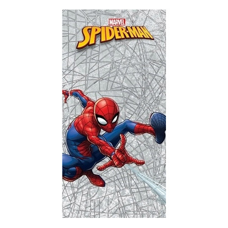 DUŻY RĘCZNIK KĄPIELOWY PLAŻOWY 70X140 SPIDERMAN SPIDER BAJKA SIEĆ PAJĄK