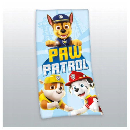 RĘCZNIK KĄPIELOWY 70X140cm PSI PATROL PSY PAW PATROL DETEXPOL CHASE RUBBLE