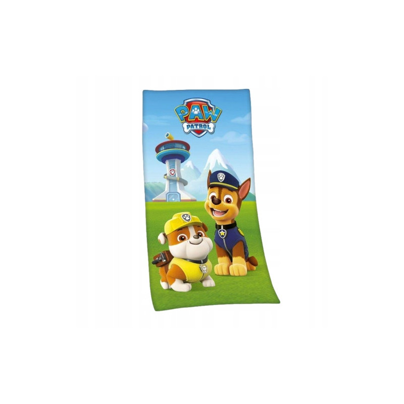 RĘCZNIK KĄPIELOWY 70X140cm PSI PATROL PSY PAW PATROL DETEXPOL CHASE RUBBLE