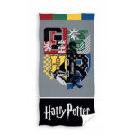 RĘCZNIK KĄPIELOWY 70X140 100% BAWEŁNA HARRY POTTER HERB HOGWWART LOGO