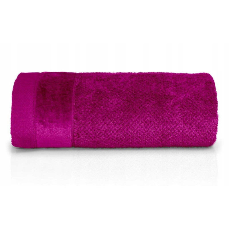 DUŻY RĘCZNIK 100x150 GRUBY 100% BAWEŁNA DOBRZE CHŁONĄCY AMARANTOWY 550GSM