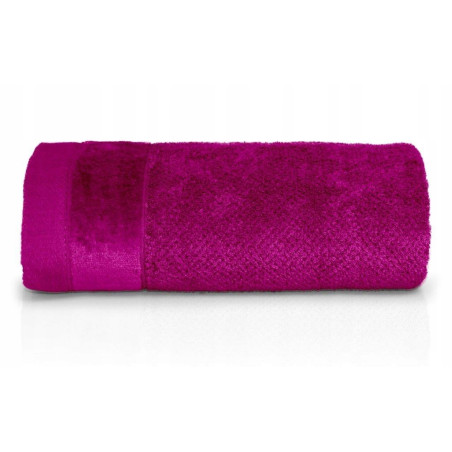 DUŻY RĘCZNIK 100x150 GRUBY 100% BAWEŁNA DOBRZE CHŁONĄCY AMARANTOWY 550GSM