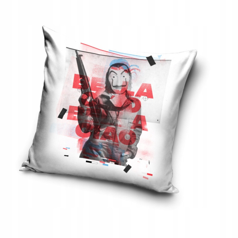 POSZEWKA NA JAŚKA 3D 40x40 LA CASA DE PAPEL