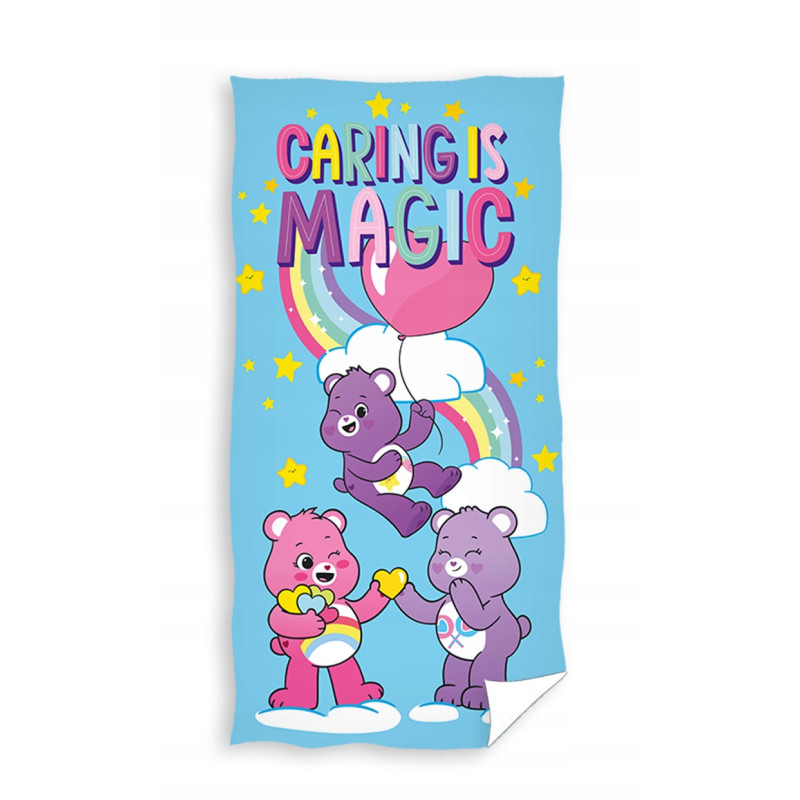 RĘCZNIK KĄPIELOWY 70X140 100% BAWEŁNA CARE BEARS GUMISIE MISIE