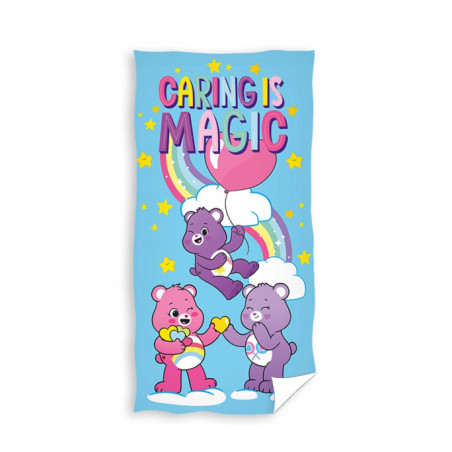 RĘCZNIK KĄPIELOWY 70X140 100% BAWEŁNA CARE BEARS GUMISIE MISIE