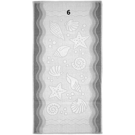 RĘCZNIK KĄPIELOWY FLORA OCEAN 100% BAWEŁNA 70x140