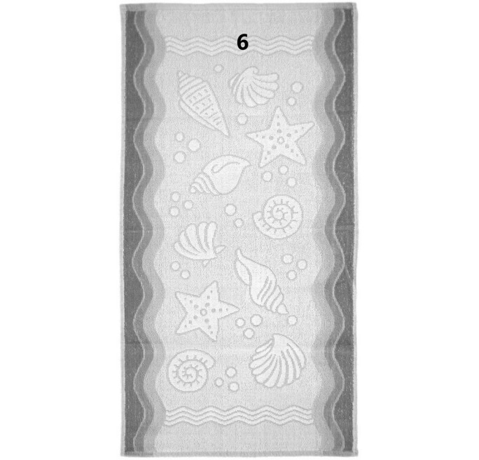 RĘCZNIK KĄPIELOWY FLORA OCEAN 100% BAWEŁNA 70x140