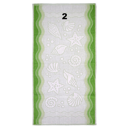 RĘCZNIK KĄPIELOWY FLORA OCEAN 100% BAWEŁNA 70x140