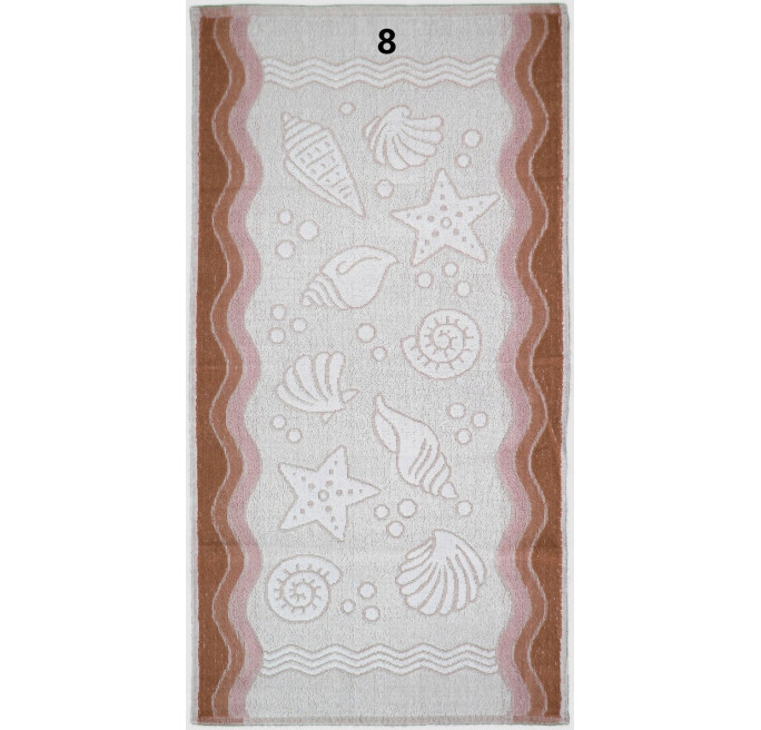 RĘCZNIK KĄPIELOWY FLORA OCEAN 100% BAWEŁNA 70x140