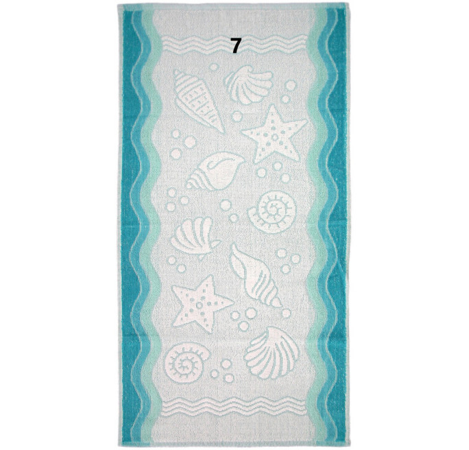 RĘCZNIK KĄPIELOWY FLORA OCEAN 100% BAWEŁNA 70x140