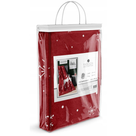 KOC ŚWIĄTECZNY BAWEŁNIANY 150x200