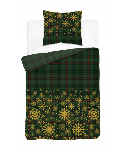 Pościel Świąteczna Satynowa 140x200