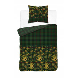 Pościel Świąteczna Satynowa 140x200