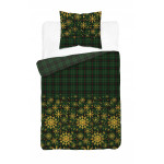 Pościel Świąteczna Satynowa 140x200