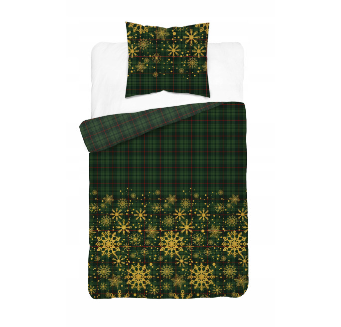 Pościel Świąteczna Satynowa 140x200