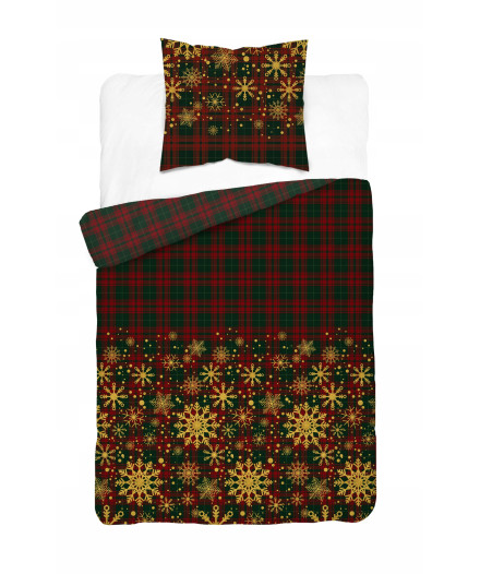 Pościel Świąteczna Satynowa 140x200