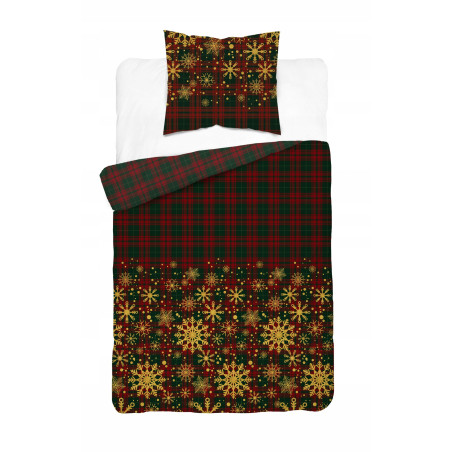 Pościel Świąteczna Satynowa 140x200