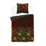 Pościel Świąteczna Satynowa 140x200