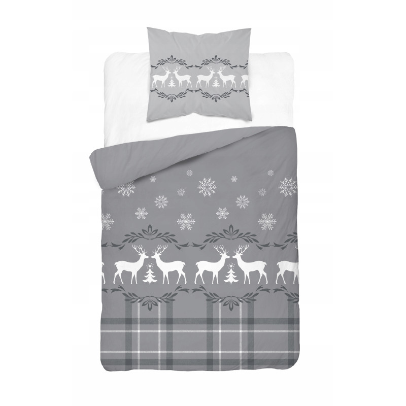 Pościel Świąteczna Satynowa 140x200