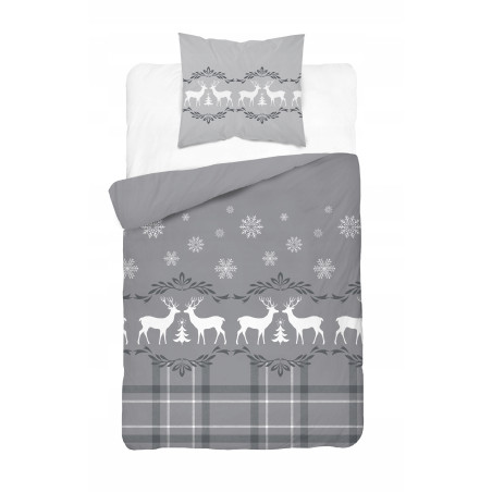 Pościel Świąteczna Satynowa 140x200