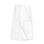 RĘCZNIK DO SAUNY BAWEŁNA EGIPSKA ZWOLTEX BIAŁY 90X140