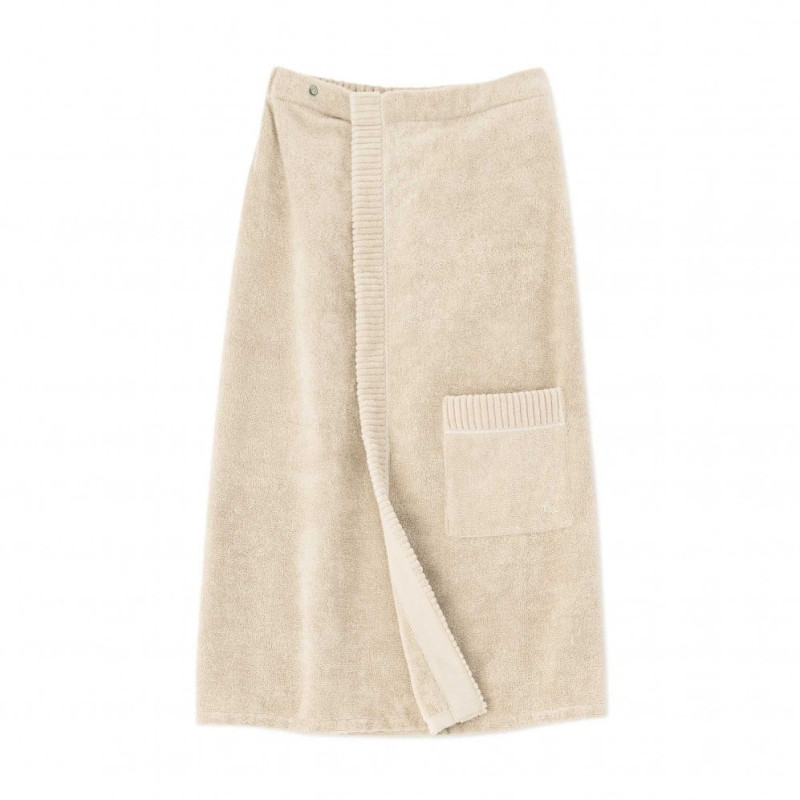 RĘCZNIK DO SAUNY BAWEŁNA EGIPSKA ZWOLTEX BEŻOWY 90X140