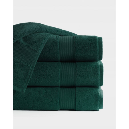 RĘCZNIK GRUBY 600GSM ROCCO DETEXPOL 50X90 BAWEŁNA ZIELONY