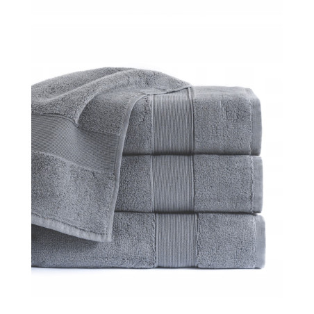 RĘCZNIK GRUBY 600GSM ROCCO DETEXPOL 70X140 BAWEŁNA SZARY