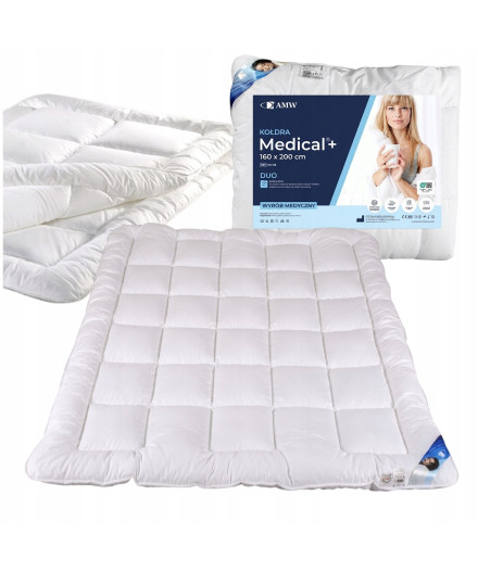 KOŁDRA 140x200 ZIMOWA MEDICAL DUO AMW 95° ATEST