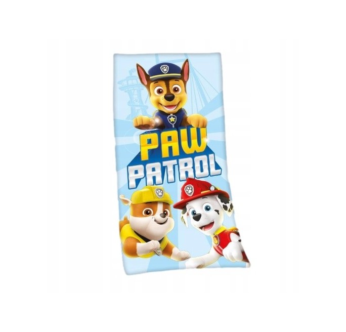 RĘCZNIK KĄPIELOWY 70X140cm PSI PATROL PSY PAW PATROL DETEXPOL CHASE RUBBLE