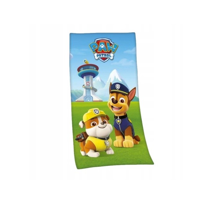 RĘCZNIK KĄPIELOWY 70X140cm PSI PATROL PSY PAW PATROL DETEXPOL CHASE RUBBLE